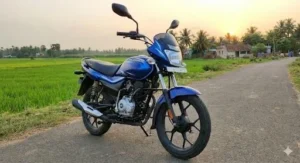 Bajaj Platina 110, Platina Drum Disc, 115cc DTS-i, 70 kmpl commuter, Platina vs TVS Sport, 5th gear bike, NITROX suspension, Meerut bike price, Bajaj EMI offers, PWD roads bike